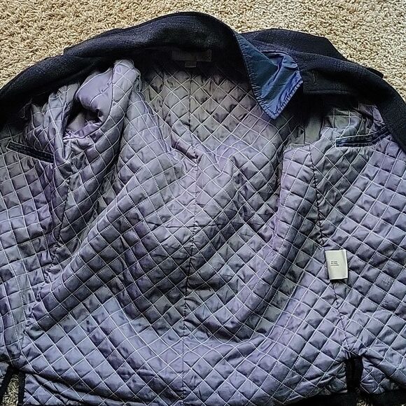 Utex Wool Blend Men's Plaid Coat Jacket Size M - Picture 9 of 15